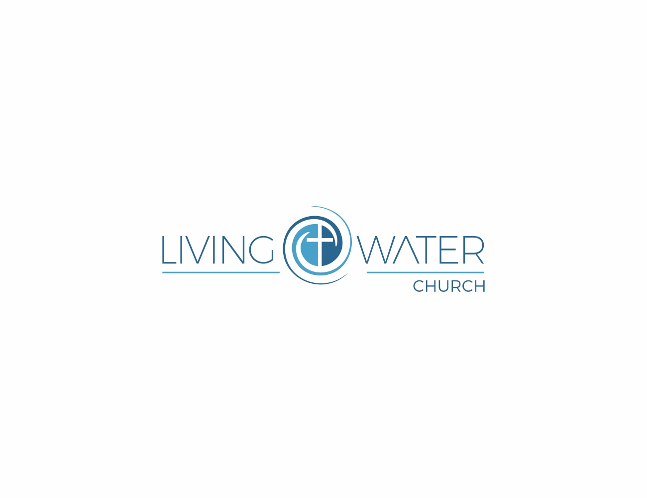 Logo Design by MOH Studio for LIVING WATER CHURCH | Design #19473395