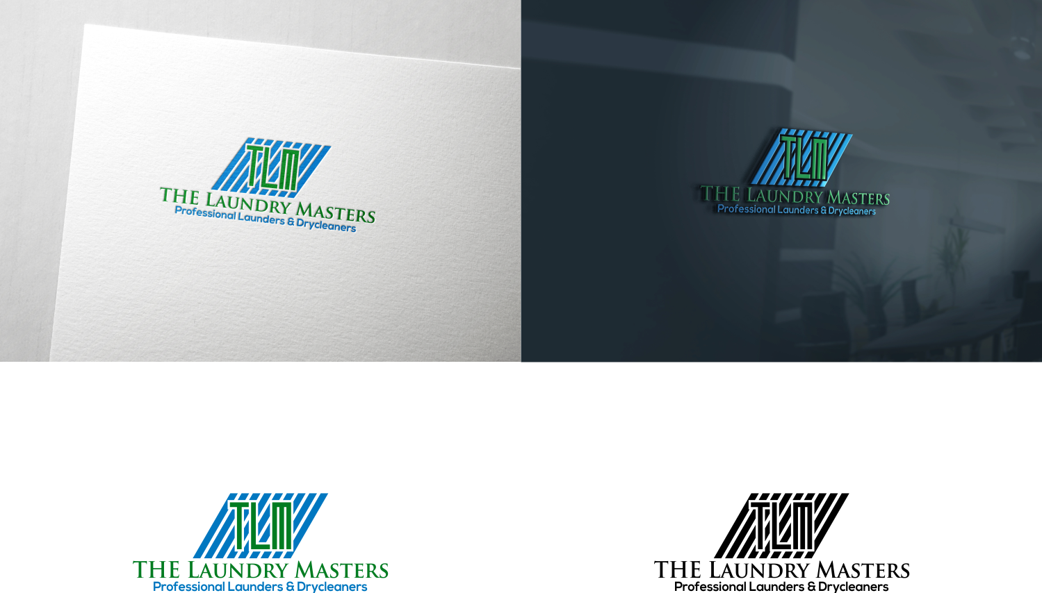 Logo Design by suthita 2 for Rotorua Drycleaners & Apparelmaster | Design #19467506