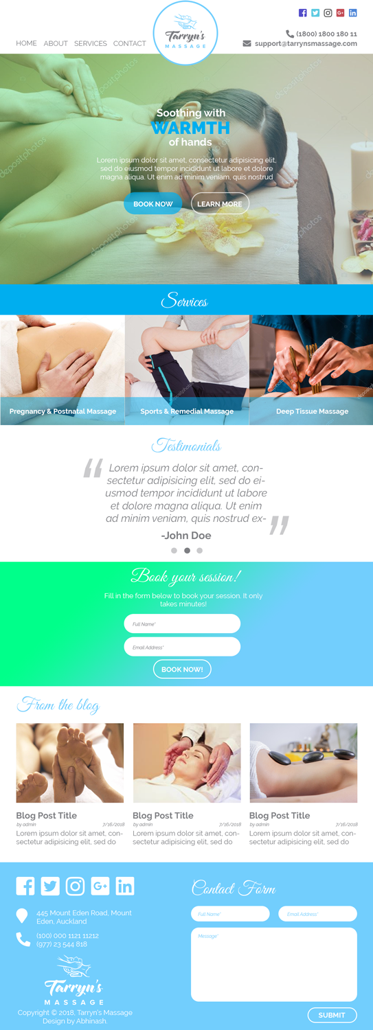 Web Design by Abhinash for this project | Design #19455870