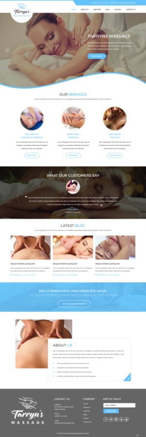 Web Design by pb for this project | Design: #19459672