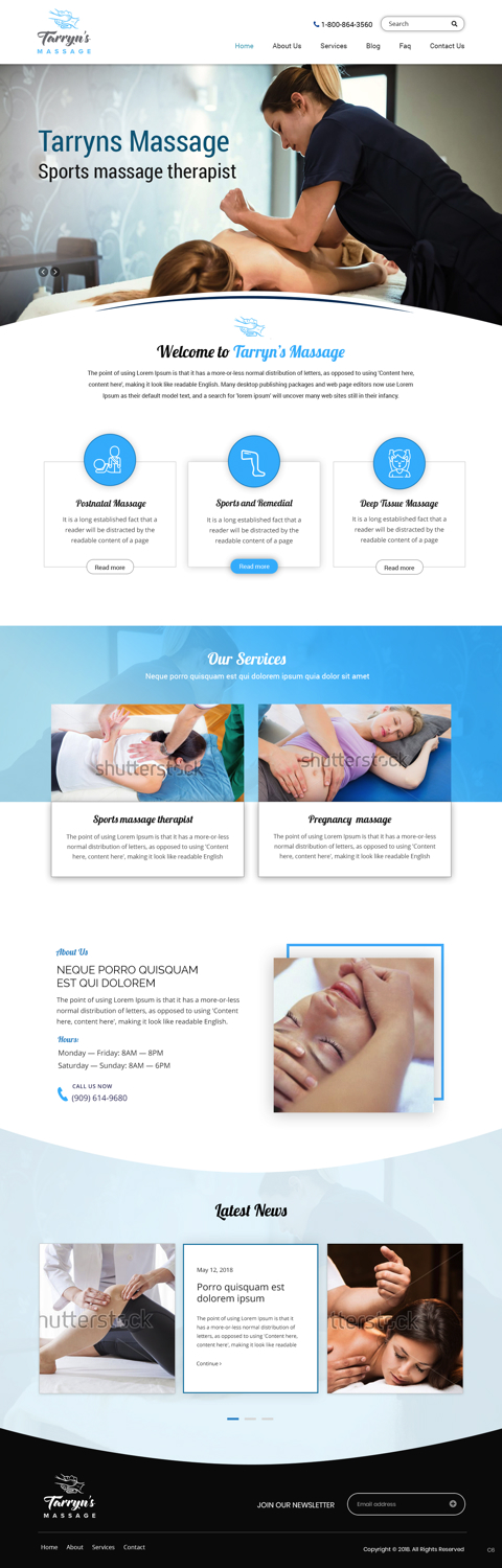 Web Design by pb for this project | Design #19459673