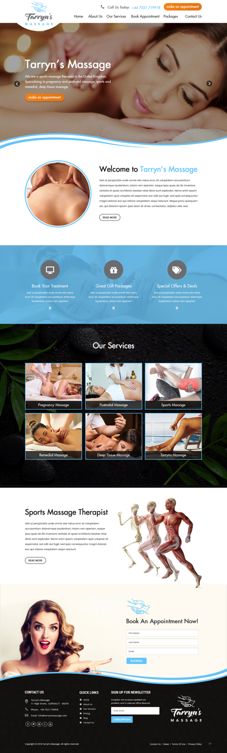 Web Design by pb for this project | Design #19459676