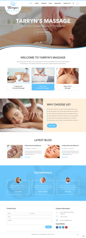 Web Design by pb for this project | Design: #19459680