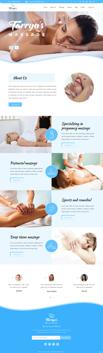 Web Design by pb for this project | Design #19459682