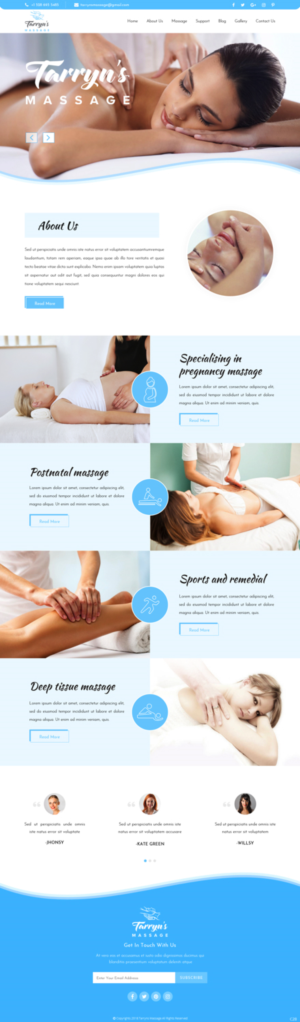 Web Design by pb for this project | Design: #19459682