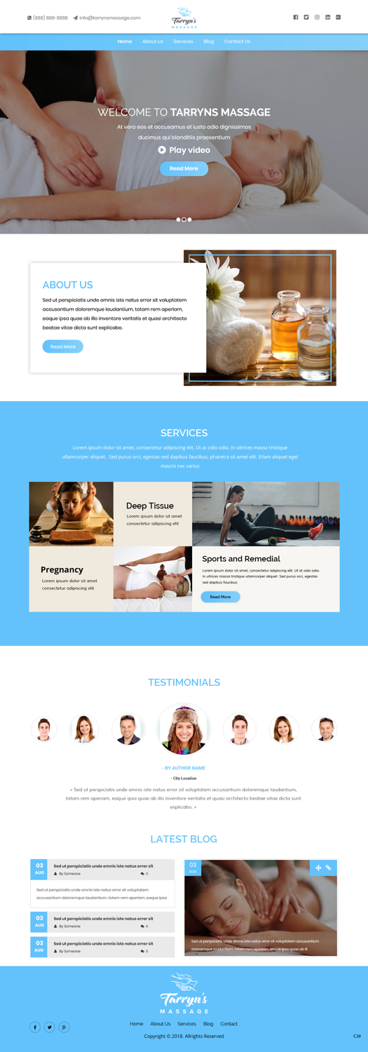 Web Design by pb for this project | Design #19459684