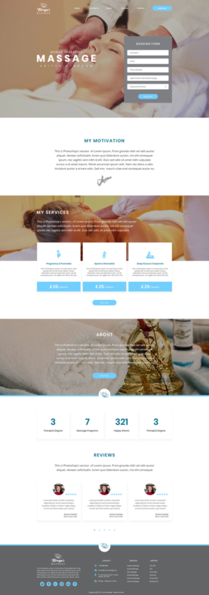 Web Design by MihaiMoldovan for this project | Design: #19535781