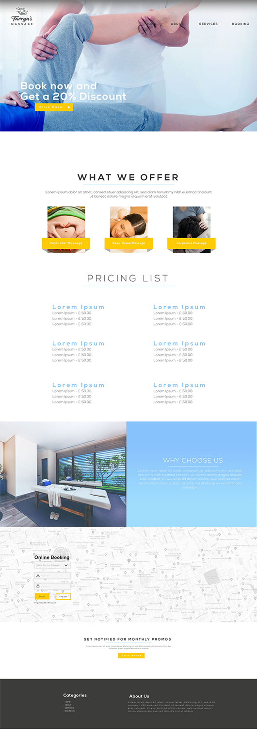Web Design by pgallarde032 for this project | Design #19473598