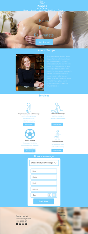 Web Design par Rahul 22 pour ce projet | Design #19536825