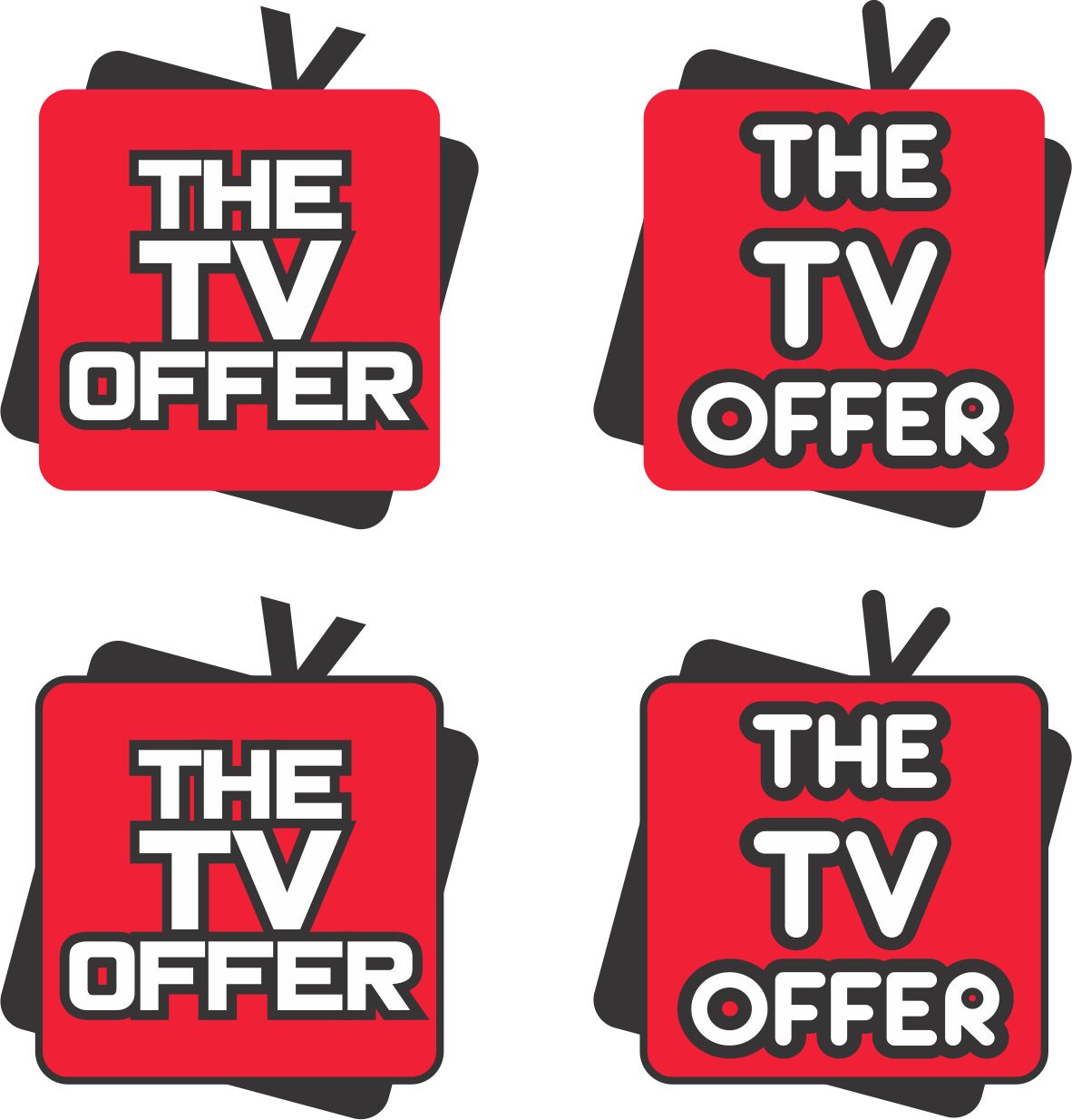 Logo Design by spirals for THE TV OFFER | Design #53634