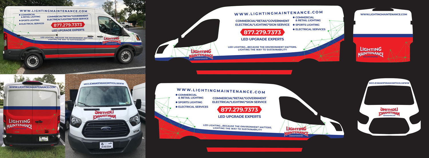 Car Wrap Design by Impressive Solutions for Lighting Maintenance Inc | Design #19544895