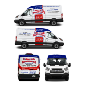 Car Wrap Design by DG+ for Lighting Maintenance Inc | Design #19532430