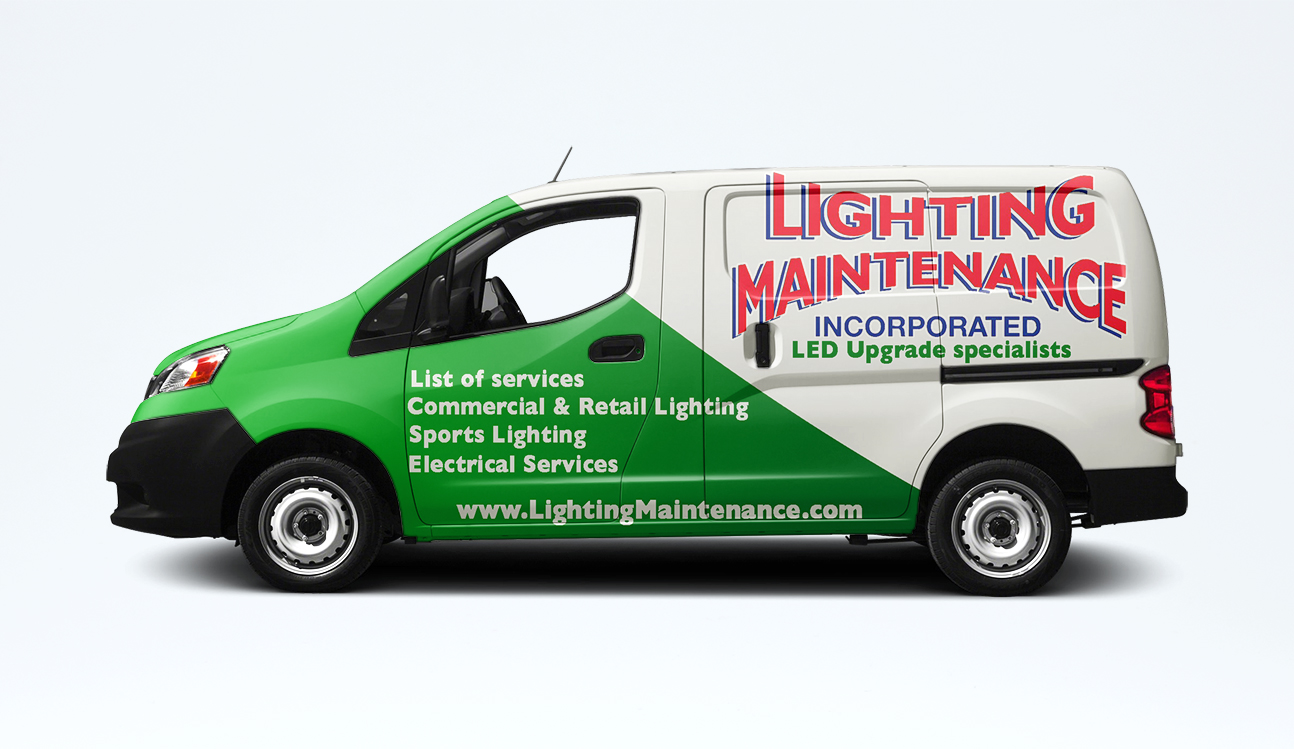 Car Wrap Design by Kareem Afifi for Lighting Maintenance Inc | Design #19460127