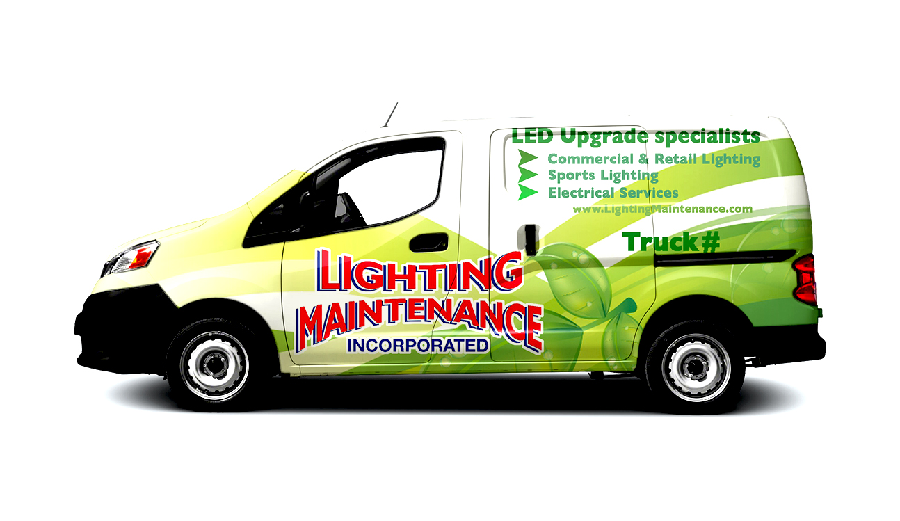 Car Wrap Design by Kareem Afifi for Lighting Maintenance Inc | Design #19478397