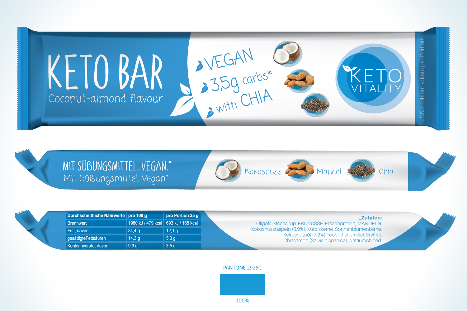 Packaging Design by chathurasoori for Keto Vitality UG (haftungsbeschränkt) | Design #19655405