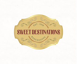 Sweet Destinations Bakeshoppe | Logo Design by 91.kremena.petrova