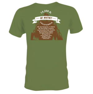Boy Scout Mount Whitney Hike T Shirt | T-shirt Design by 75-R-P-Z