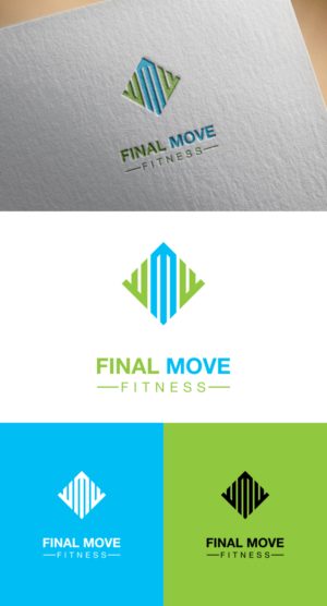 Final Move Fitness | Logo Design by fatiyadesign
