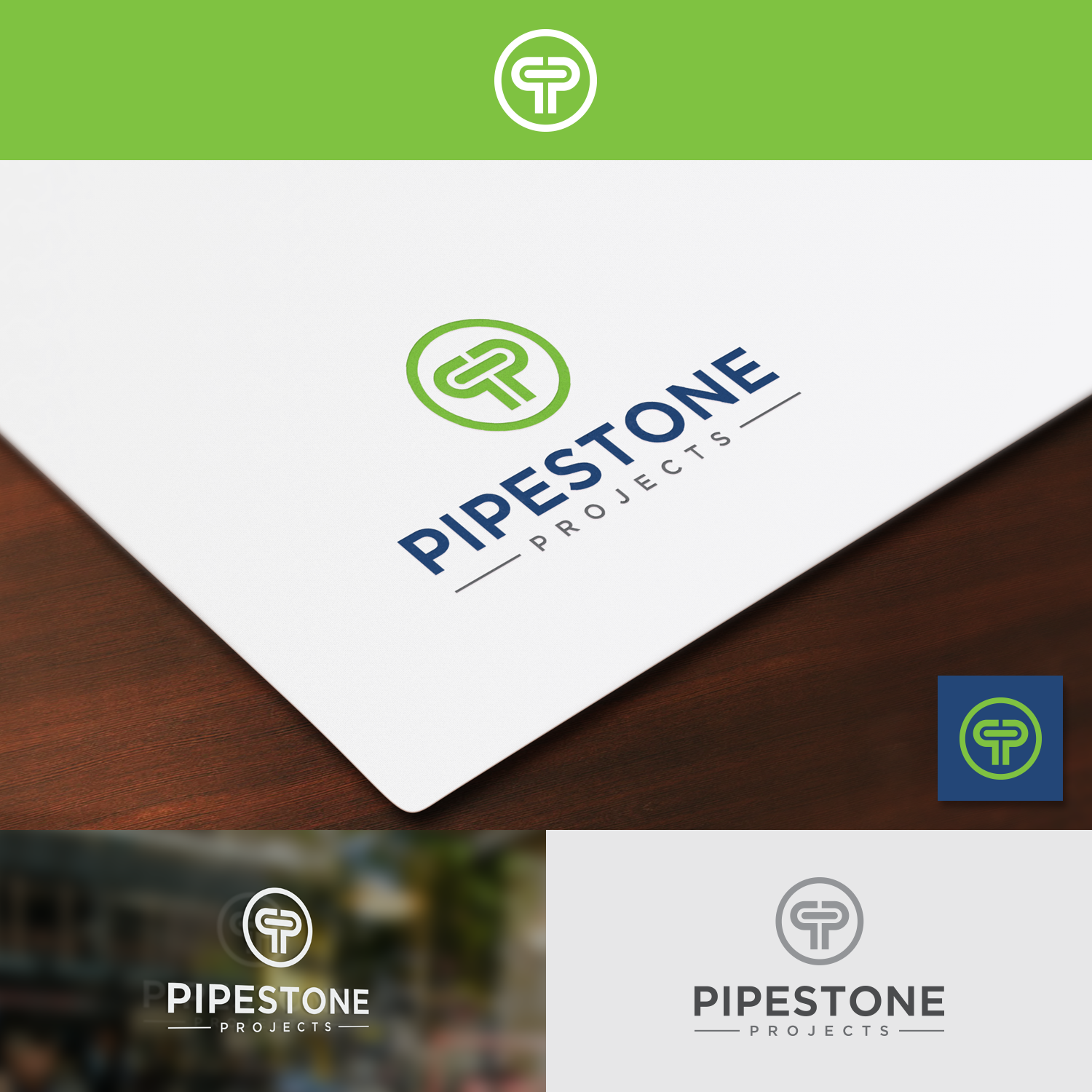 Logo Design by Paperfox Designs for Pipestone Projects | Design #19517839