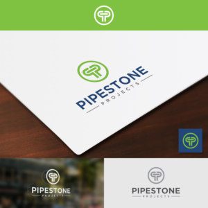 Pipestone Projects | Logo Design by Paperfox Designs