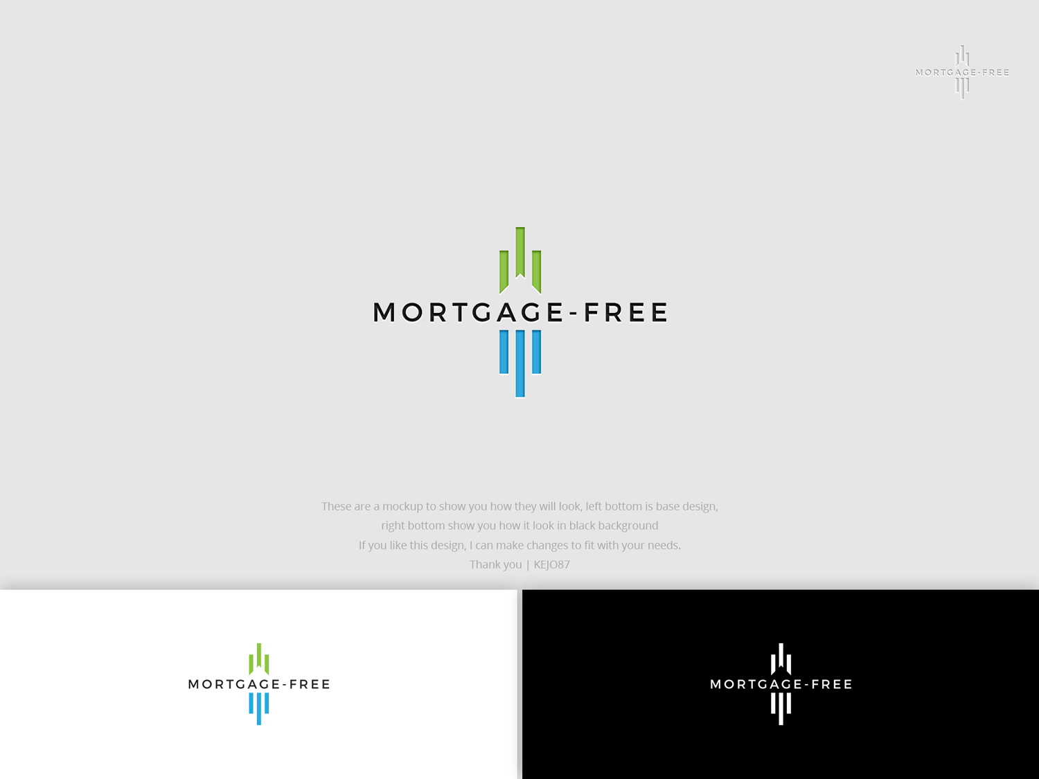 Logo Design by Kejo87 for My Mortgage Blueprint  | Design #19463596