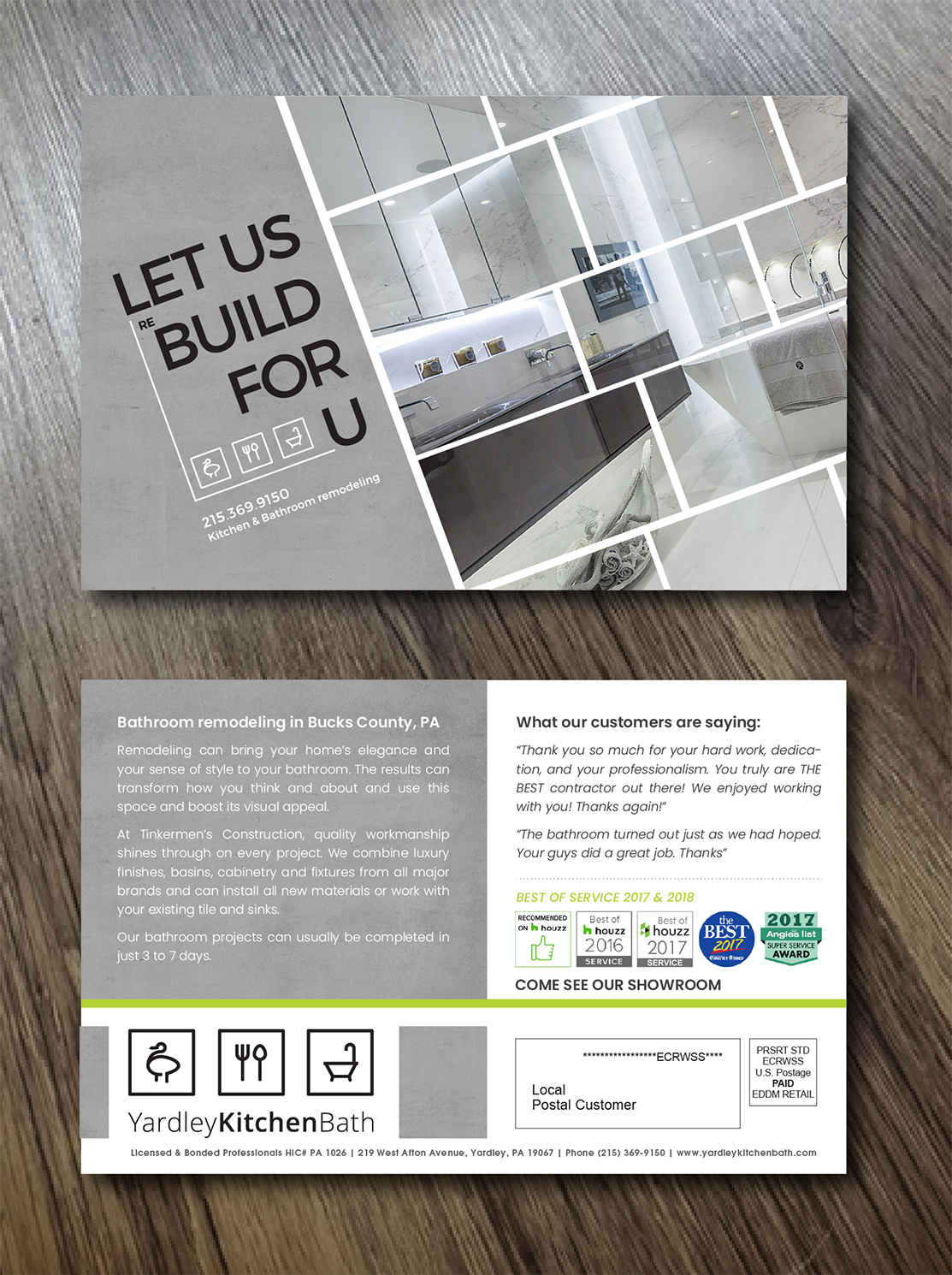 Postcard Design by Alexandar for this project | Design #19479302