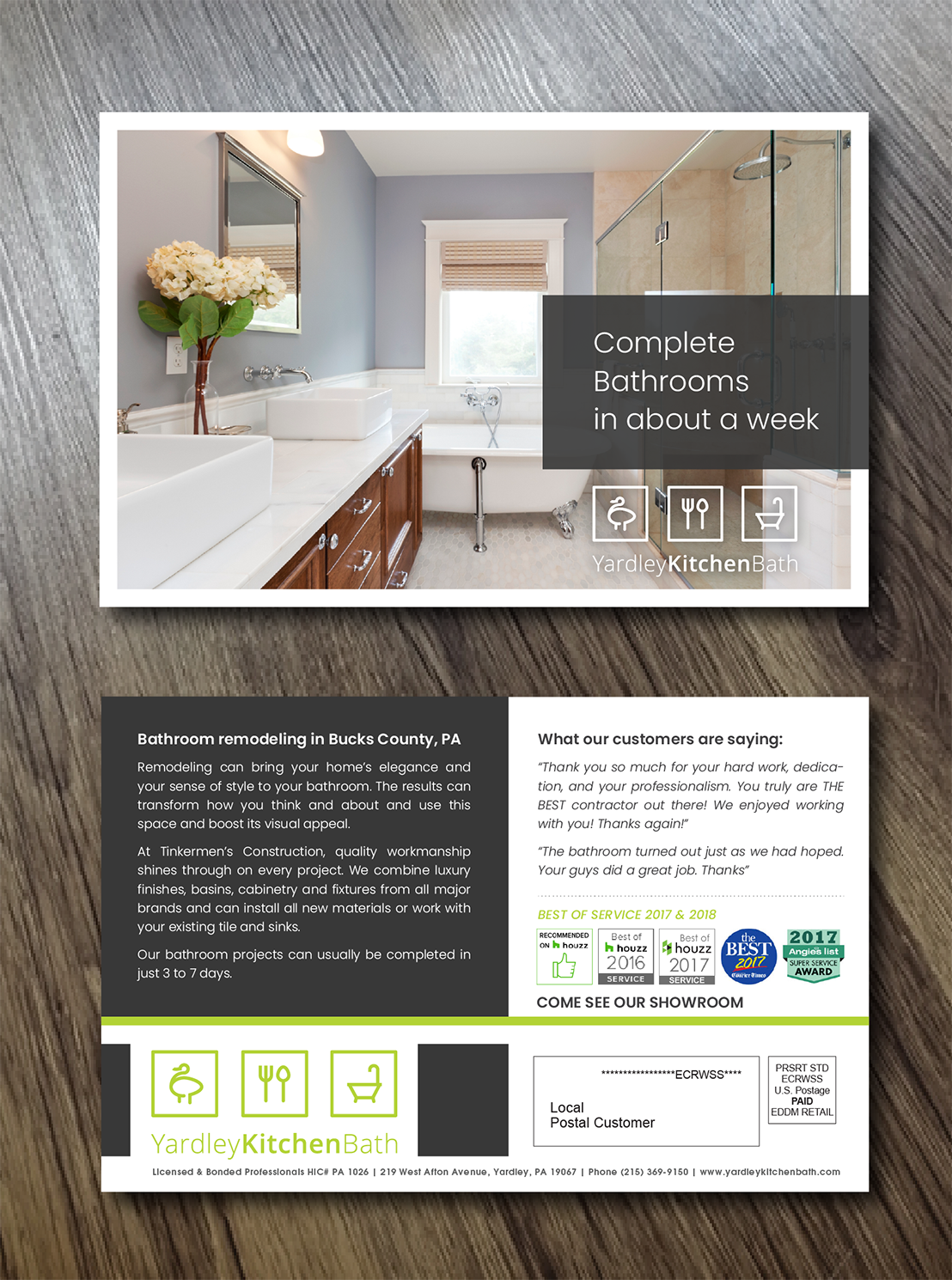 Postcard Design by Alexandar for this project | Design #19479306