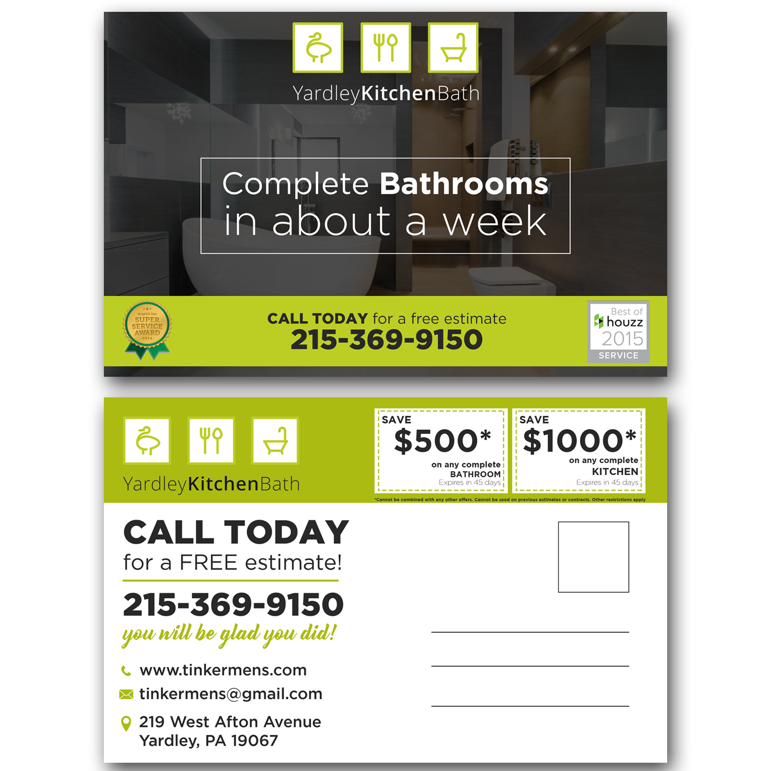 Postcard Design by debdesign for this project | Design #19483964