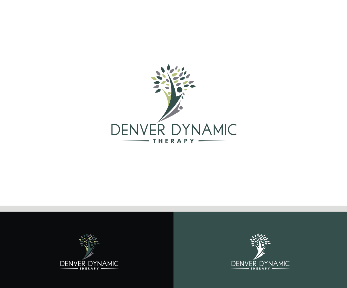 Logo Design by T I K H E - L M W for Denver Dynamic Therapy | Design #19465000