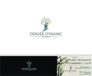 Logo Design by T I K H E - L M W for Denver Dynamic Therapy | Design: #19482929
