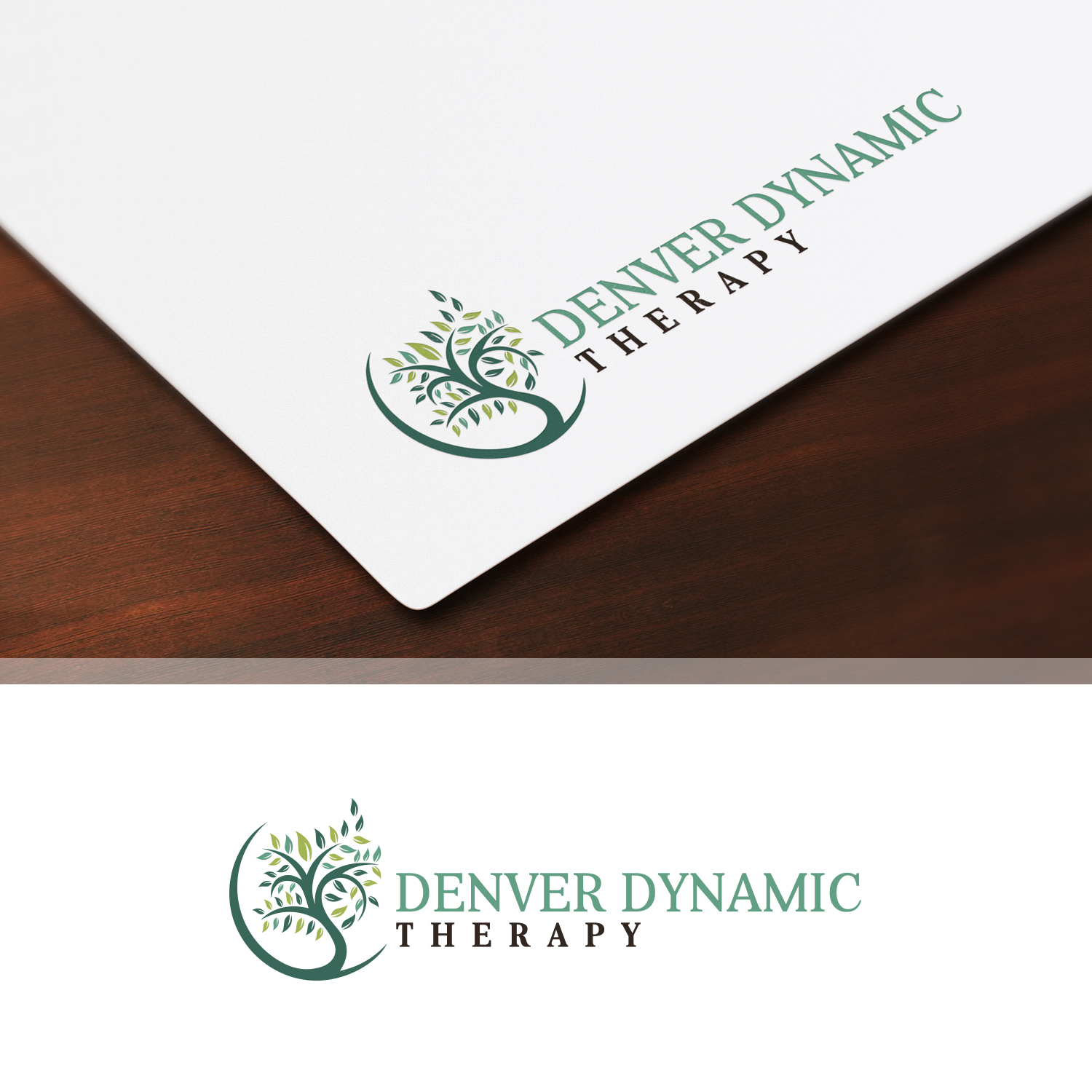 Logo Design by Maxo-Biz for Denver Dynamic Therapy | Design #19486289