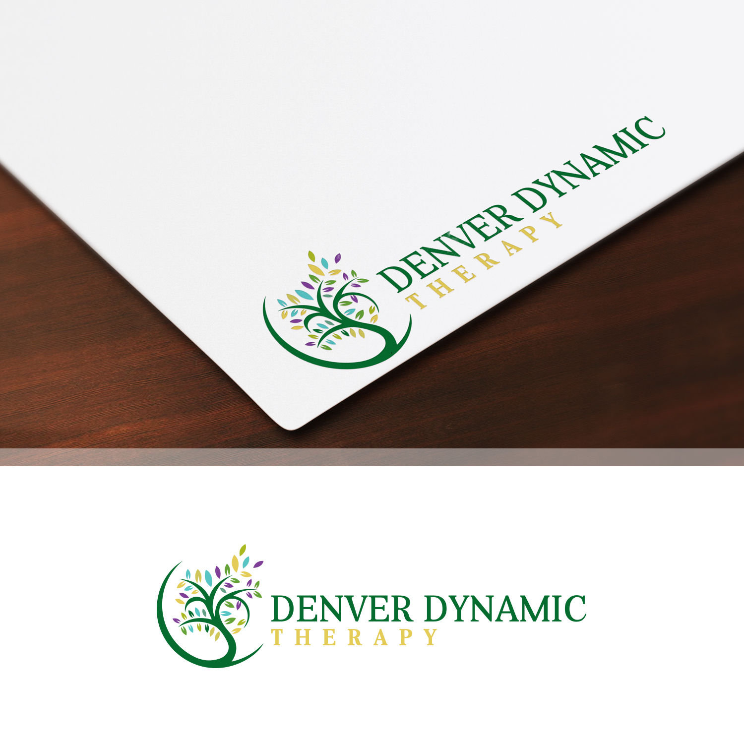 Logo Design by Maxo-Biz for Denver Dynamic Therapy | Design #19515646