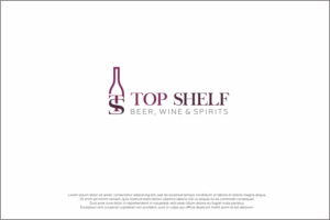 Top Shelf Beer, Wine & Spirits | Logo Design by nusdofficial