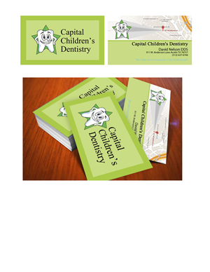 Business Card Design by jmesrine for Capital Childrens Dentistry | Design #2886521