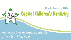 Business Card Design by designless for Capital Childrens Dentistry | Design #2890189