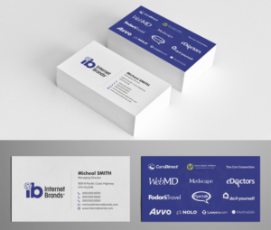 Business Card Design by Tilt for Internet Brands | Design: #19469022