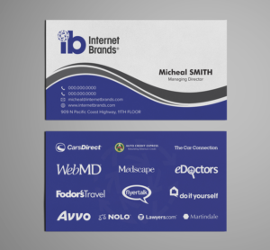 American New Media Company Card Redesign | Diseño de Tarjeta de Presentación por Tilt