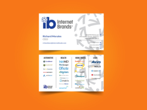 Business Card Design by Priyo Subarkah for Internet Brands | Design: #19462360