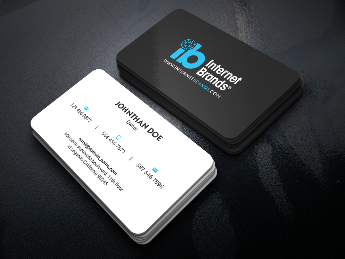Business Card Design by JK18 for Internet Brands | Design #19463652