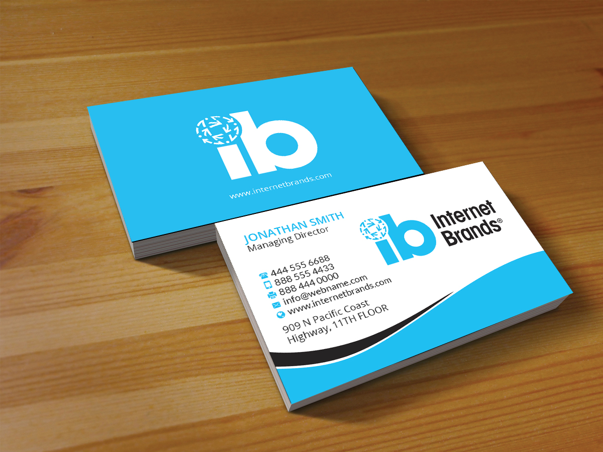 Business Card Design by Creations Box 2015 for Internet Brands | Design #19470471