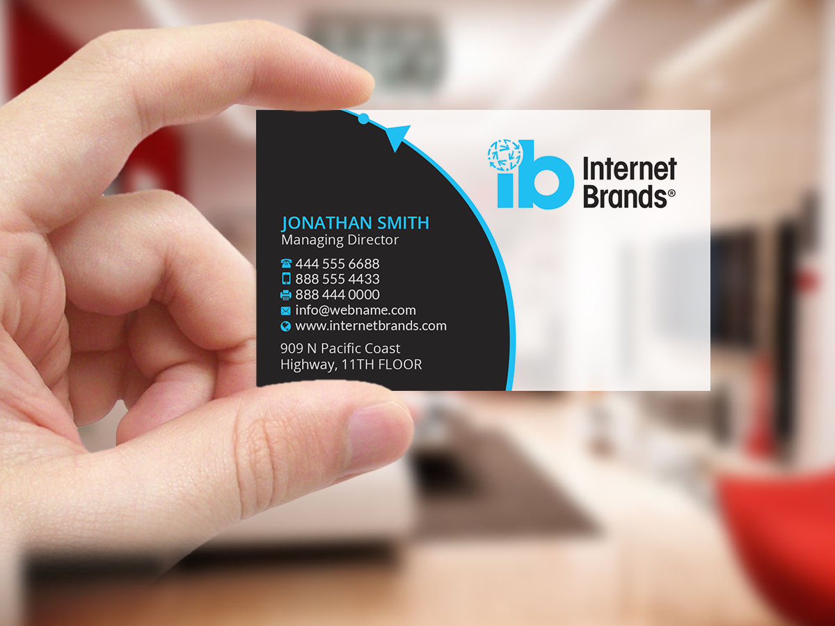 Diseño de Tarjeta de Presentación por Creations Box 2015 para Internet Brands | Diseño #19475986