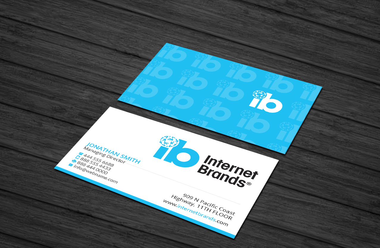 Diseño de Tarjeta de Presentación por Creations Box 2015 para Internet Brands | Diseño #19475987