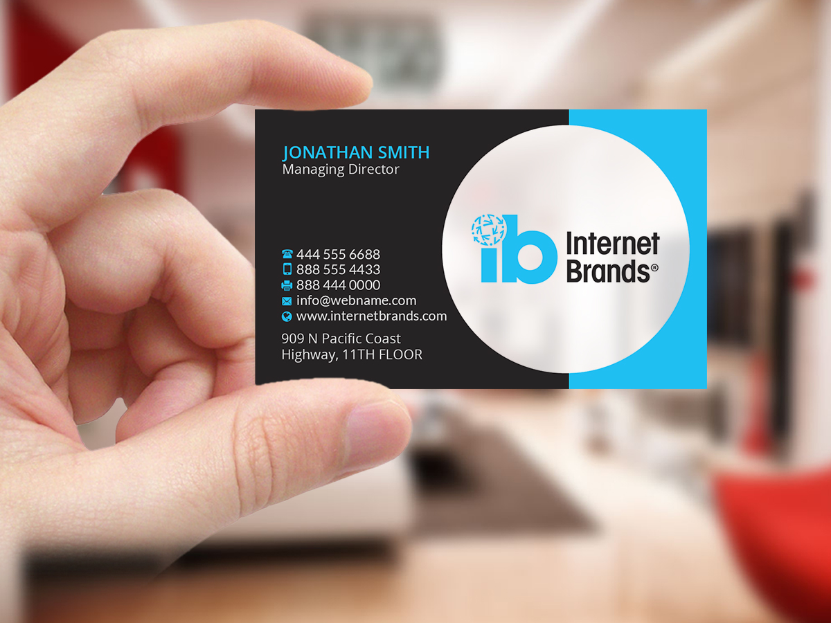 Diseño de Tarjeta de Presentación por Creations Box 2015 para Internet Brands | Diseño #19475990