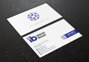 Business Card Design by Brand aid for Internet Brands | Design: #19476914
