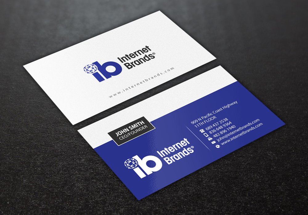 Business Card Design by Brand aid for Internet Brands | Design #19476918