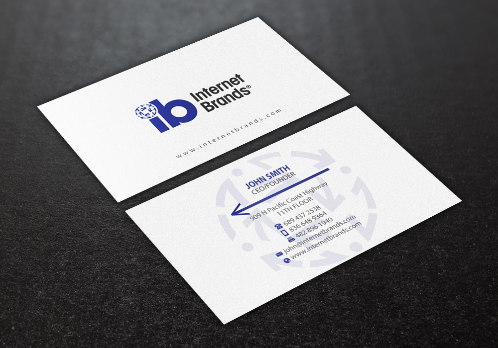 Business Card Design by Brand aid for Internet Brands | Design #19476926