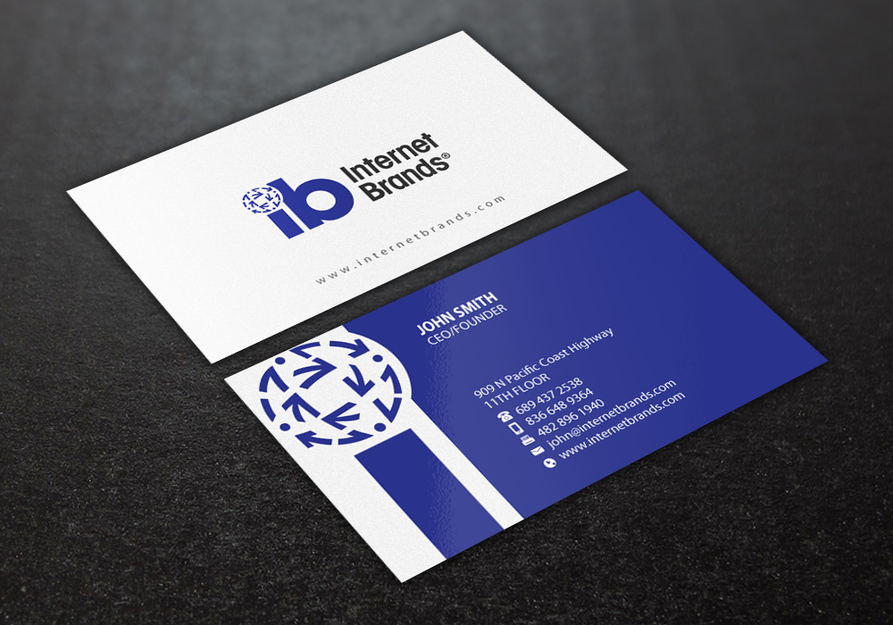 Business Card Design by Brand aid for Internet Brands | Design #19476930