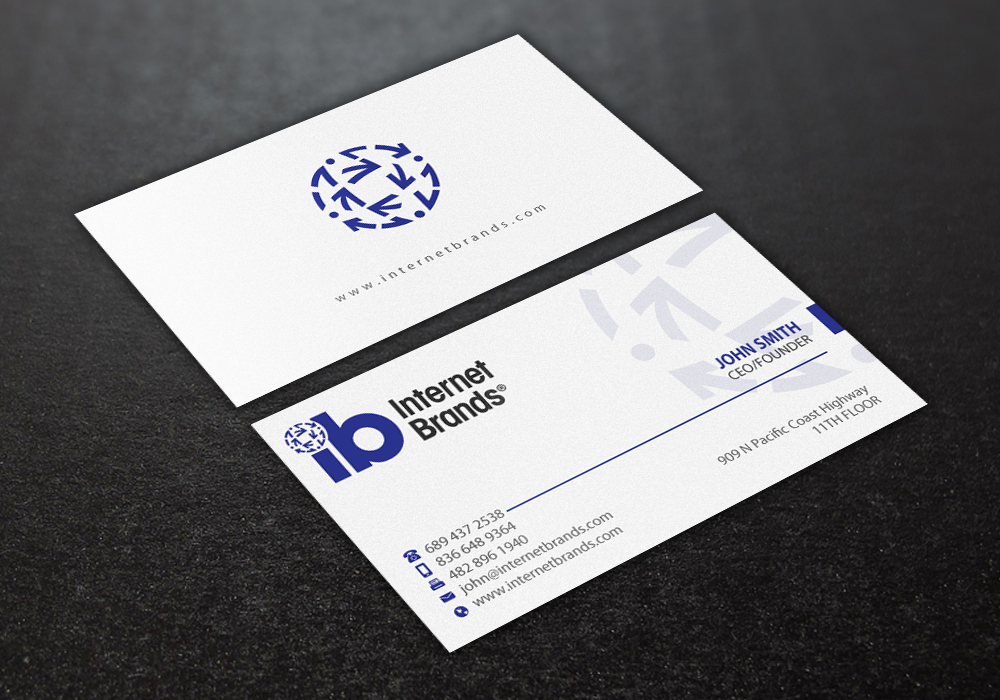 Business Card Design by Brand aid for Internet Brands | Design #19476931