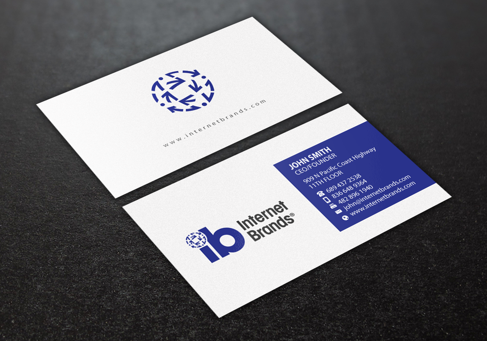 Business Card Design by Brand aid for Internet Brands | Design #19476932