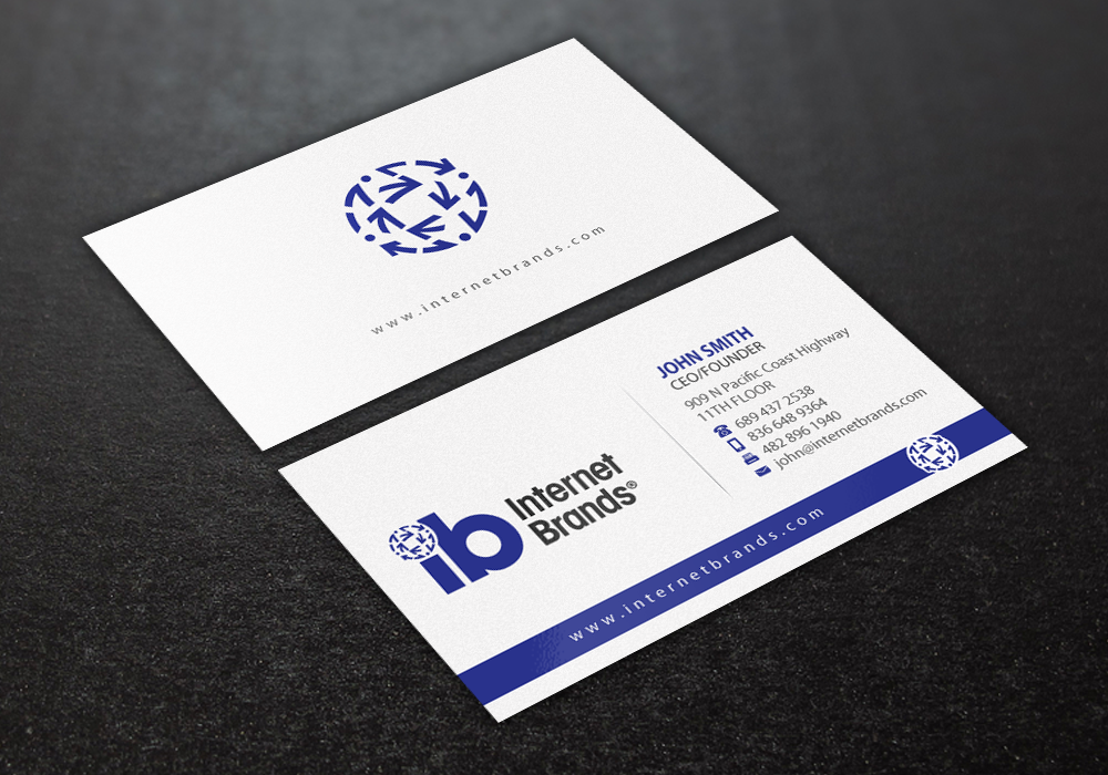 Business Card Design by Brand aid for Internet Brands | Design #19476942